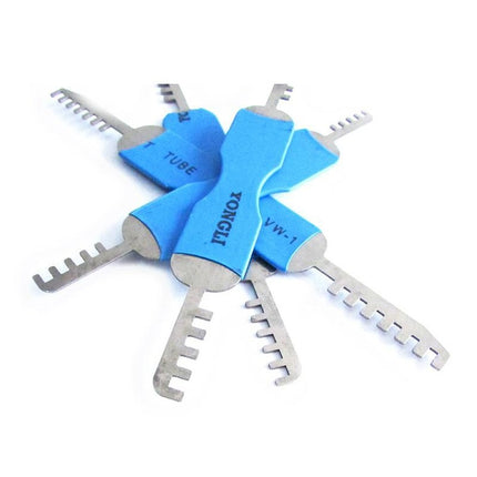 Goso 4-delige set voor dubbelzijdige hangsloten