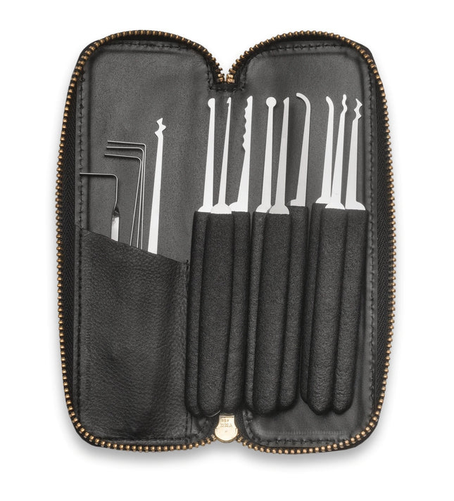 Southord PXS-14 lockpick set met doorzichtig oefenslot!