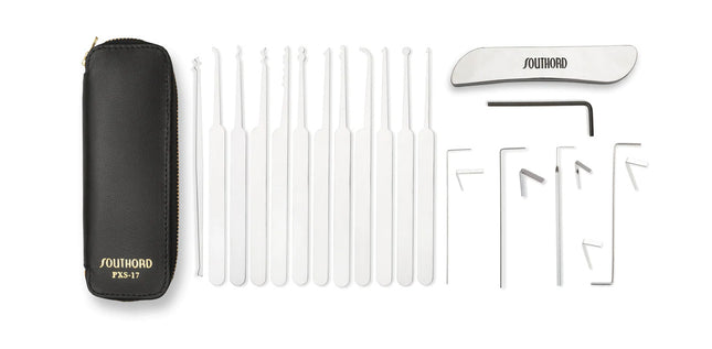 Southord PXS-17 lockpick set voor beginners