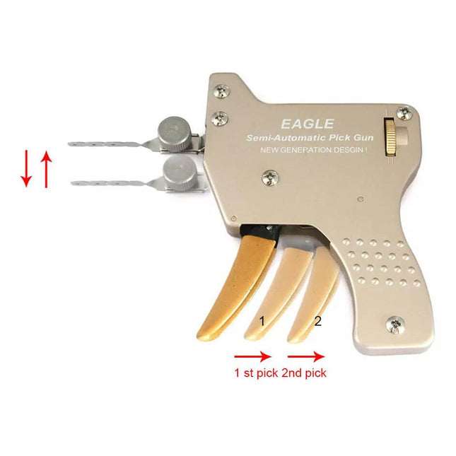 EAGLE Semi-automatic Lockpick gun - Professionele tool