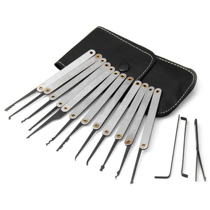 15-delige Goso lockpickset én transparant oefenslot!