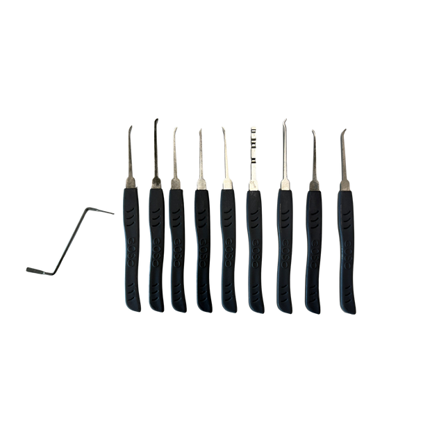 Goso 10-delige lockpick set – complete startersset