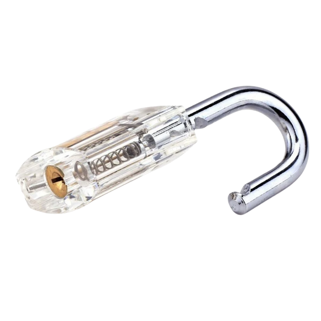 Hangslot transparant - Mr Smith