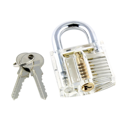 Hangslot transparant - Mr Smith