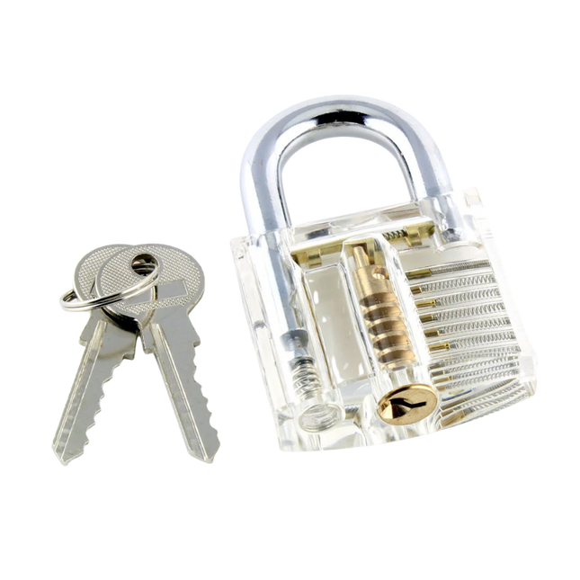 Hangslot transparant - Mr Smith