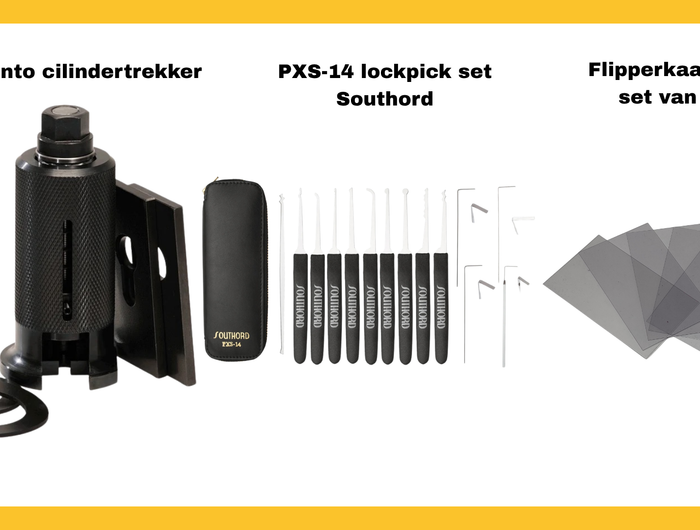 <h2>Must haves voor slotenmakers</h2>