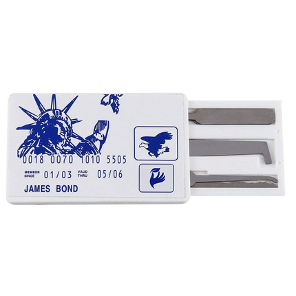 Creditcard Lockpick set – 5 delig