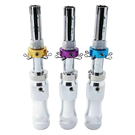 HUK tubular pick 7 pin (set van 3 stuks: 7,0mm, 7,5mm, 7,8mm)