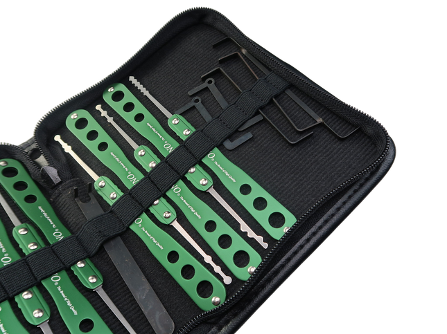 Dino lockpick set Z-style (22-delig)