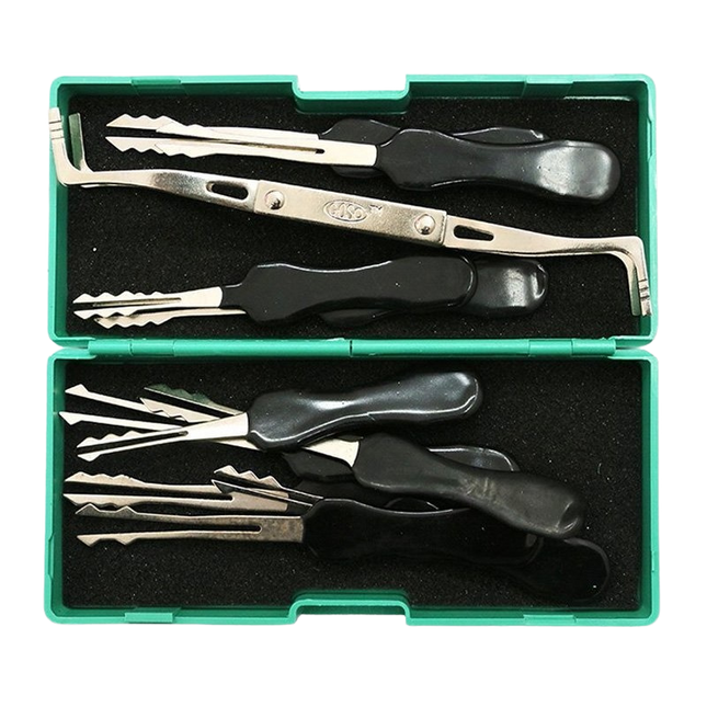 Goso 11-delige dubbelzijdige lockpick set