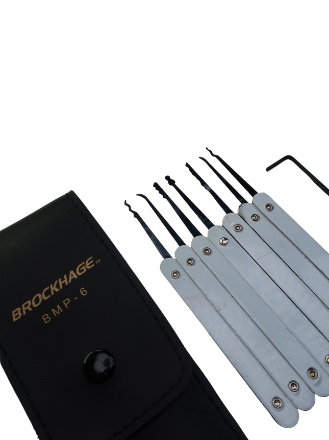 Brockhage lockpick set (8-delig) beginnersset