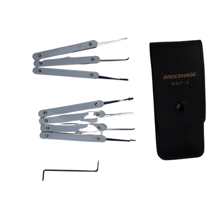 Brockhage lockpick set (8-delig) beginnersset