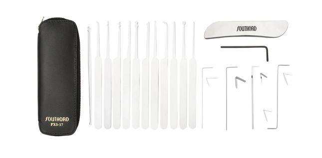 Southord PXS-17 lockpick set voor beginners