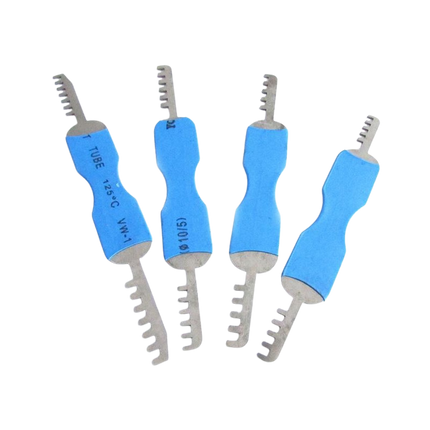 Goso comb picks (4-delig) – Voor dubbelzijdige hangsloten