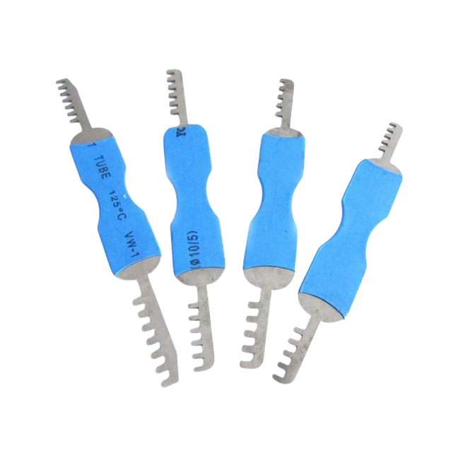 Goso comb picks (4-delig) – Voor dubbelzijdige hangsloten