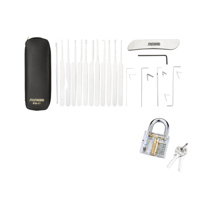 Southord PXS-17 – Lockpick set inclusuief oefenslot