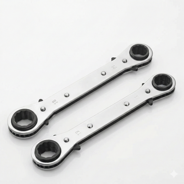 Ringratelsleutel vierzijdig (16/17/18/19mm) - Mr Smith