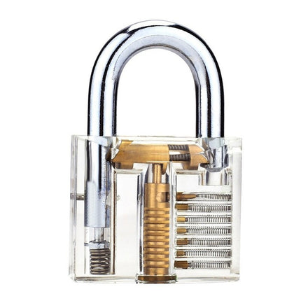 14 delig lockpick set én transparant oefenslot