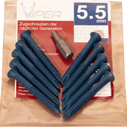 Trekschroeven  5.5MM - Pro - 10 stuks