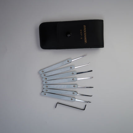 Brockhage lockpick set (8-delig) beginnersset