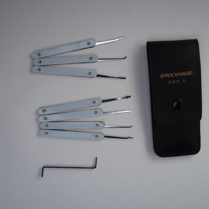 Brockhage lockpick set (8-delig) beginnersset