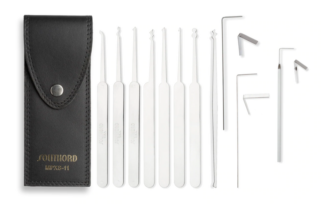 Southord lockpickset  (11-delig)